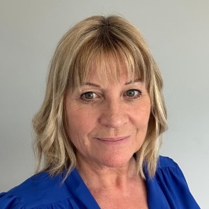 A photograph of Sandra Grant, Chief People Officer of NHS Thames Valley ICB